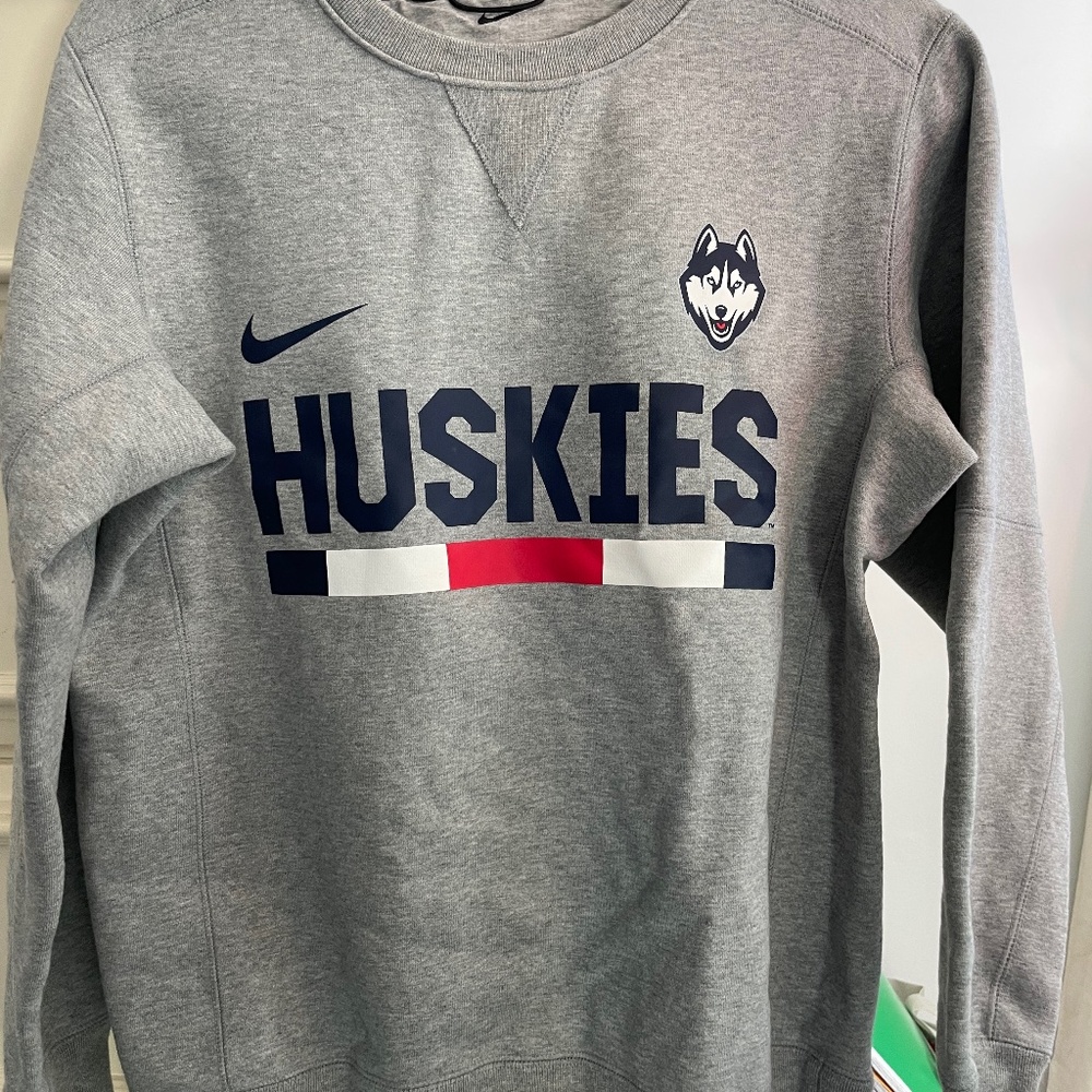 UConn Nike Brand Crewneck